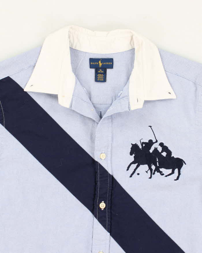 Blue Ralph Lauren Button Up Shirt - XL