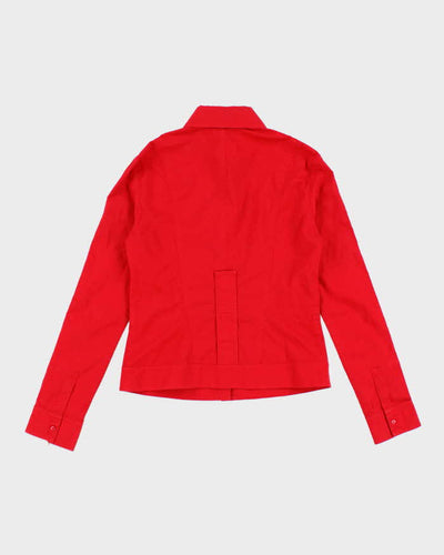 Vintage 90s Women's Gladith Red Shirt - S