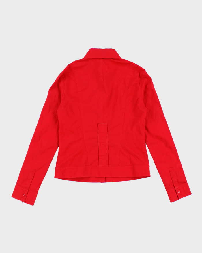 Vintage 90s Women's Gladith Red Shirt - S