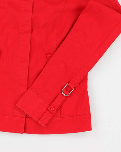 Vintage 90s Women's Gladith Red Shirt - S