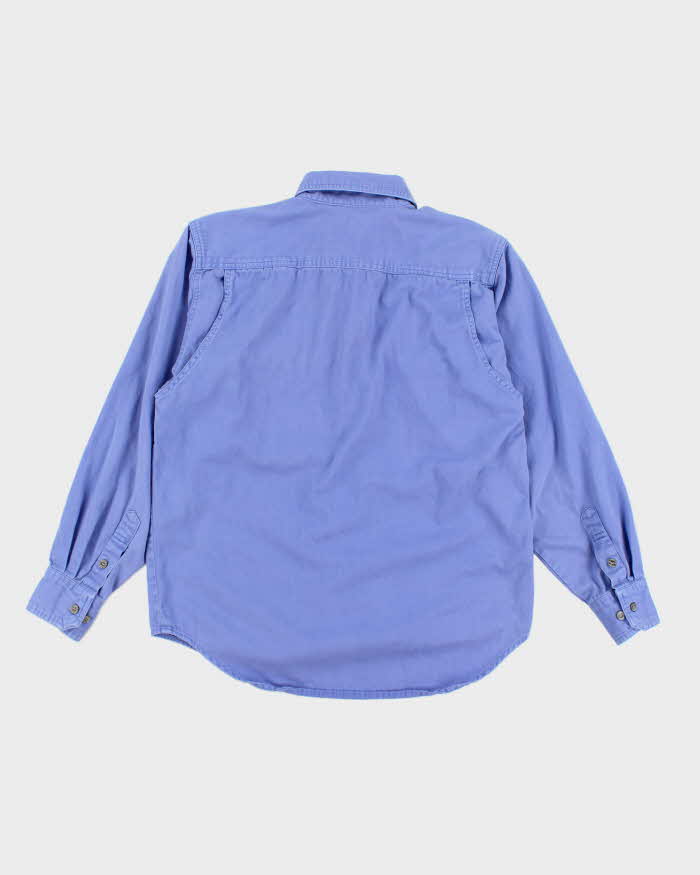 Womens The North Face Periwinkle Blue Work Shirt - s