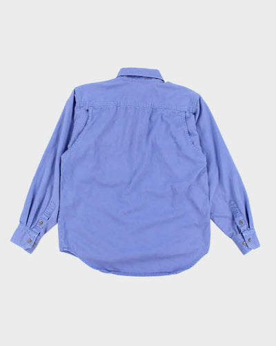 Womens The North Face Periwinkle Blue Work Shirt - s