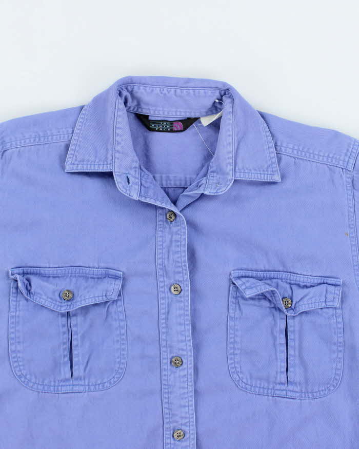 Womens The North Face Periwinkle Blue Work Shirt - s