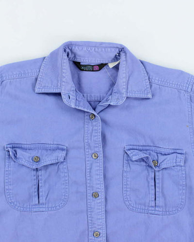 Womens The North Face Periwinkle Blue Work Shirt - s