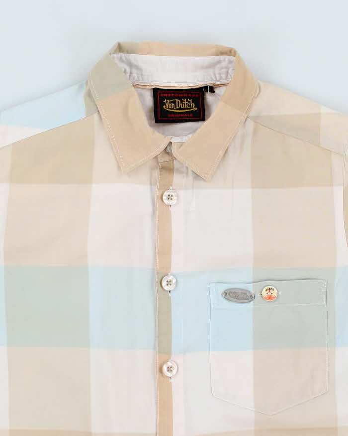 Y2k 00s Von Dutch Short Sleeve Shirt - S