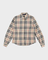 Burberry Nova Check Long Sleeve Shirt - M