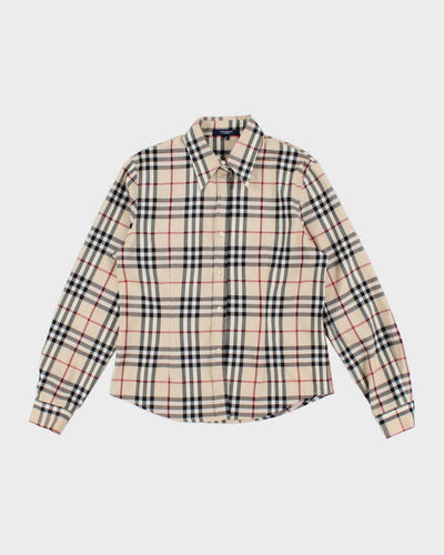 Burberry Nova Check Long Sleeve Shirt - M