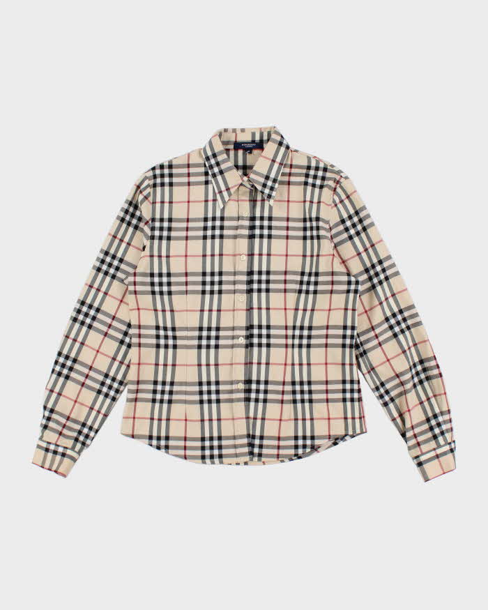 Burberry Nova Check Long Sleeve Shirt - M