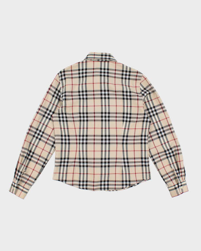 Burberry Nova Check Long Sleeve Shirt - M