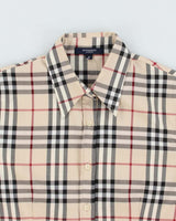 Burberry Nova Check Long Sleeve Shirt - M