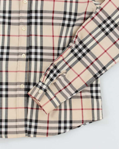 Burberry Nova Check Long Sleeve Shirt - M