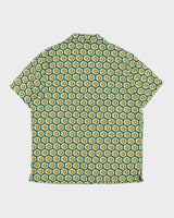 Pop Man Green Pattern Shirt - L