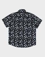 Y2k 00s Dixxon All over Print Shirt - XL