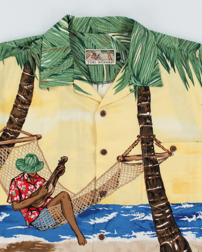 Vintage Tori Richards Hawaiian Dress - L
