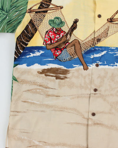 Vintage Tori Richards Hawaiian Dress - L