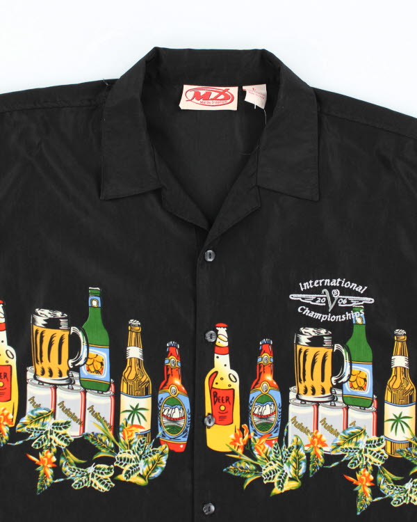 Vintage Malibu Dreams Beer Bottle Shirt - L