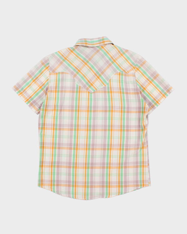 Y2k 00s OK! Jeans Western Check Shirt - M