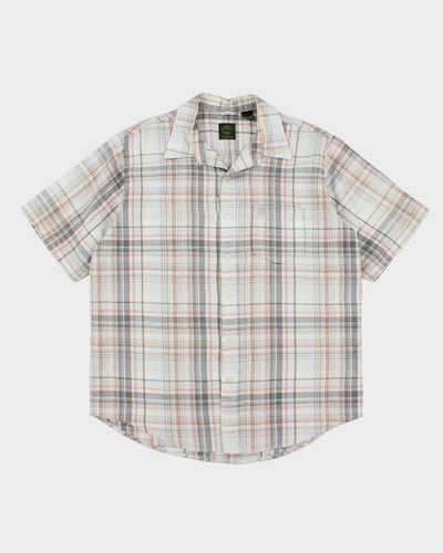 Y2k 00s Timberland Check Shirt - L
