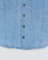 Y2k 00s Liz Wear Denim Shirt - M