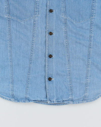 Y2k 00s Liz Wear Denim Shirt - M