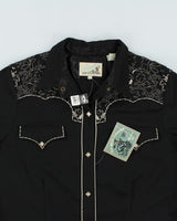 Deadstock Roper Western Embroidered Snap Shirt - XL