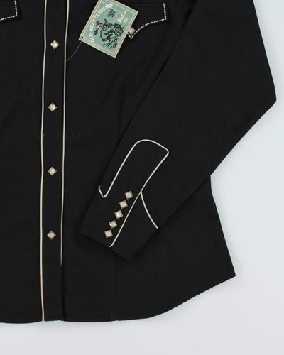 Deadstock Roper Western Embroidered Snap Shirt - XL