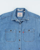 Levi's Denim Long Sleeve Shirt - L