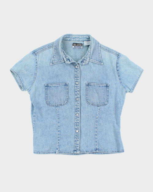Vintage Real Clothes Denim Shirt - L