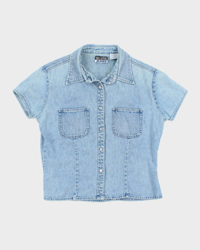 Vintage Real Clothes Denim Shirt - L