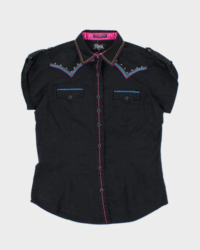 Y2k 00s Rock47 By Wrangler Shirt - M
