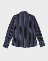 Y2k 00s Jessica Stripe Sheer Skirt - M