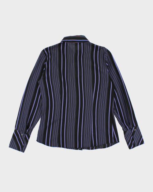 Y2k 00s Jessica Stripe Sheer Skirt - M