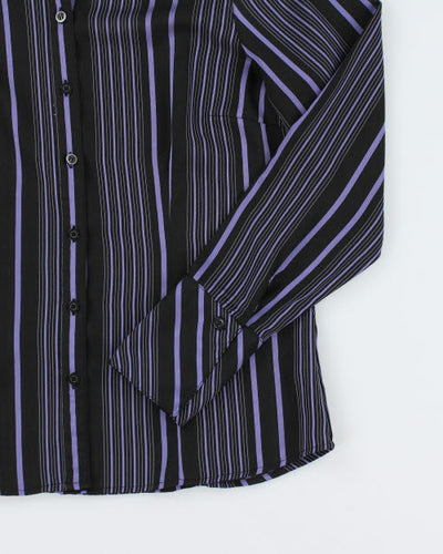 Y2k 00s Jessica Stripe Sheer Skirt - M