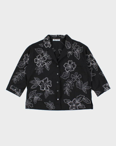 Vintage Connie's Creations Embroidered Shirt - L