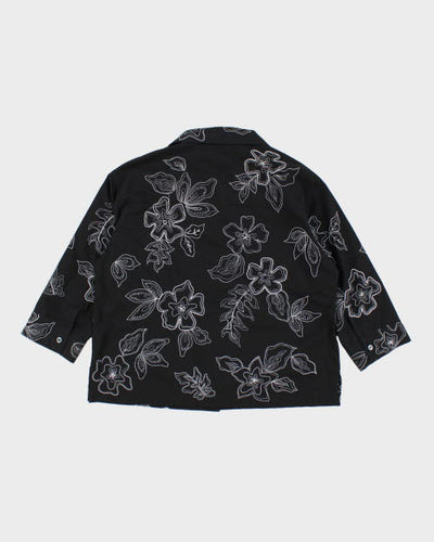 Vintage Connie's Creations Embroidered Shirt - L