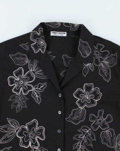 Vintage Connie's Creations Embroidered Shirt - L