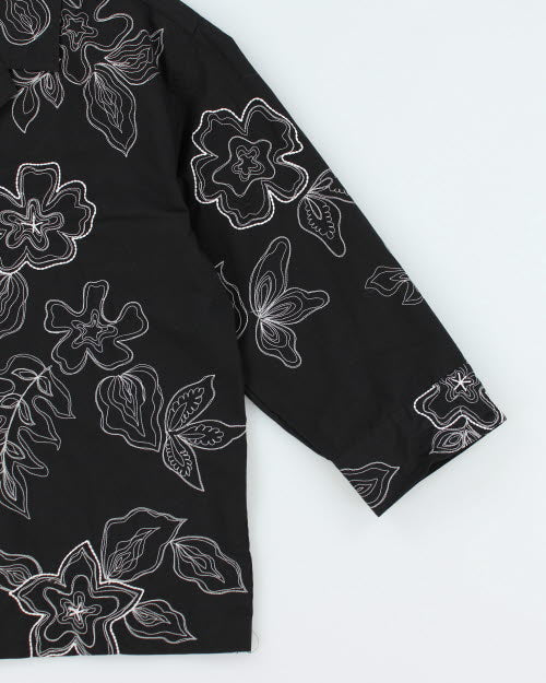 Vintage Connie's Creations Embroidered Shirt - L