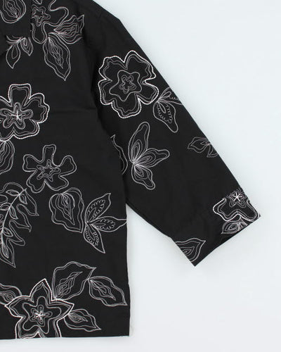 Vintage Connie's Creations Embroidered Shirt - L