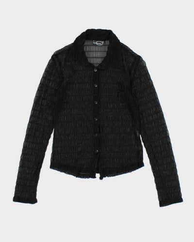 Y2k 00s Dynamite Mesh Shirt - S