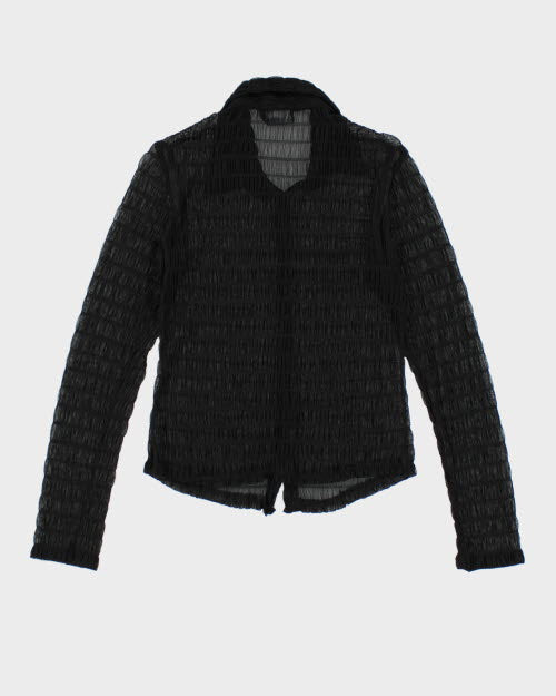 Y2k 00s Dynamite Mesh Shirt - S