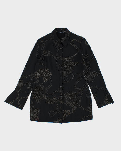 Vintage 90s Vicci Floral Shirt - M