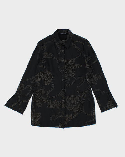 Vintage 90s Vicci Floral Shirt - M