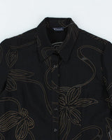 Vintage 90s Vicci Floral Shirt - M