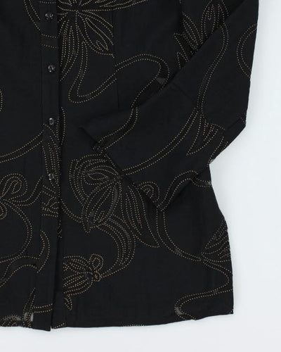 Vintage 90s Vicci Floral Shirt - M