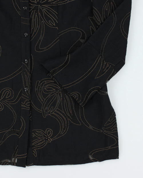 Vintage 90s Vicci Floral Shirt - M