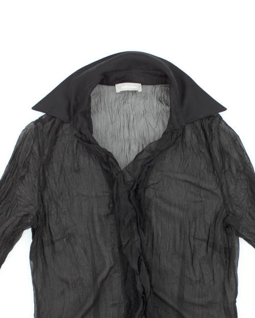 Y2k 00s Steilmann Mesh Shirt - M