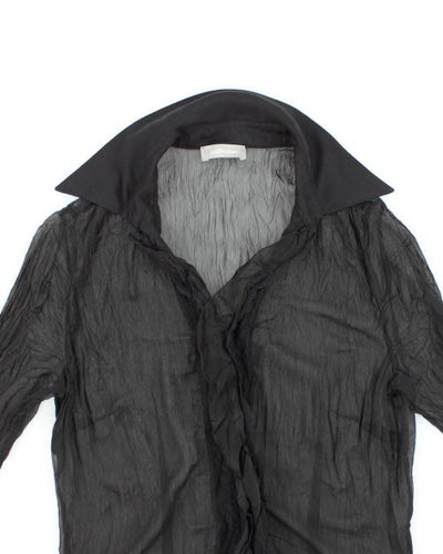Y2k 00s Steilmann Mesh Shirt - M
