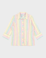 Y2k 00s Lana Lee Stripe Shirt - S