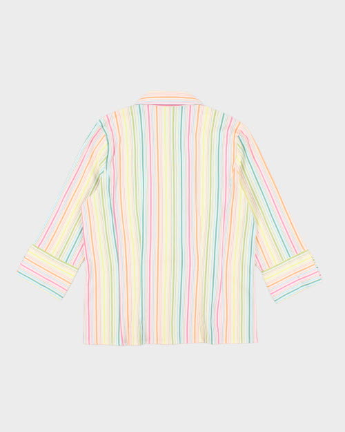 Y2k 00s Lana Lee Stripe Shirt - S