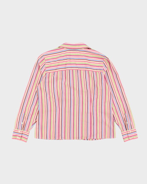 Y2k 00s Liz Claiborne Stripe Shirt - M